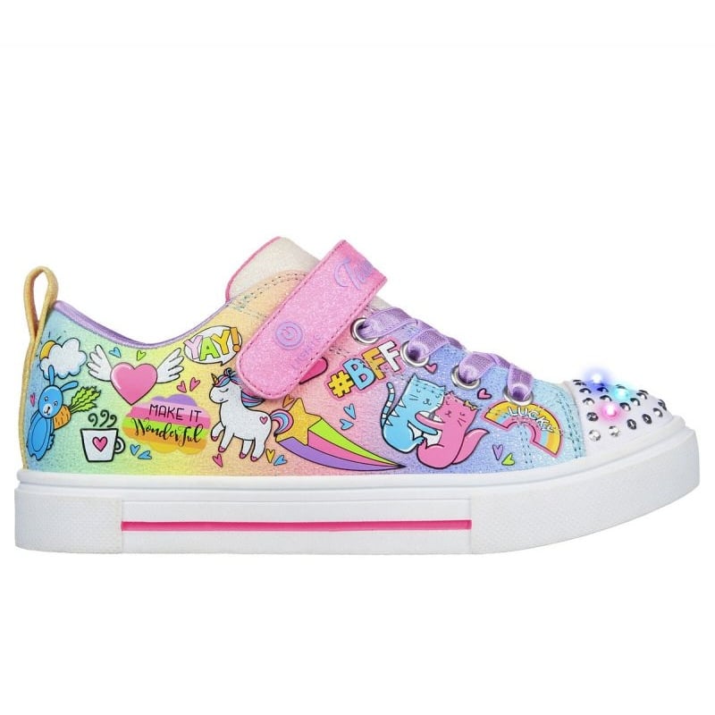 Buty Skechers Bff Magic 314786L Mlt białe