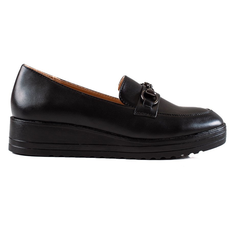 W. Potocki Klasyczne Czarne Półbuty Potocki