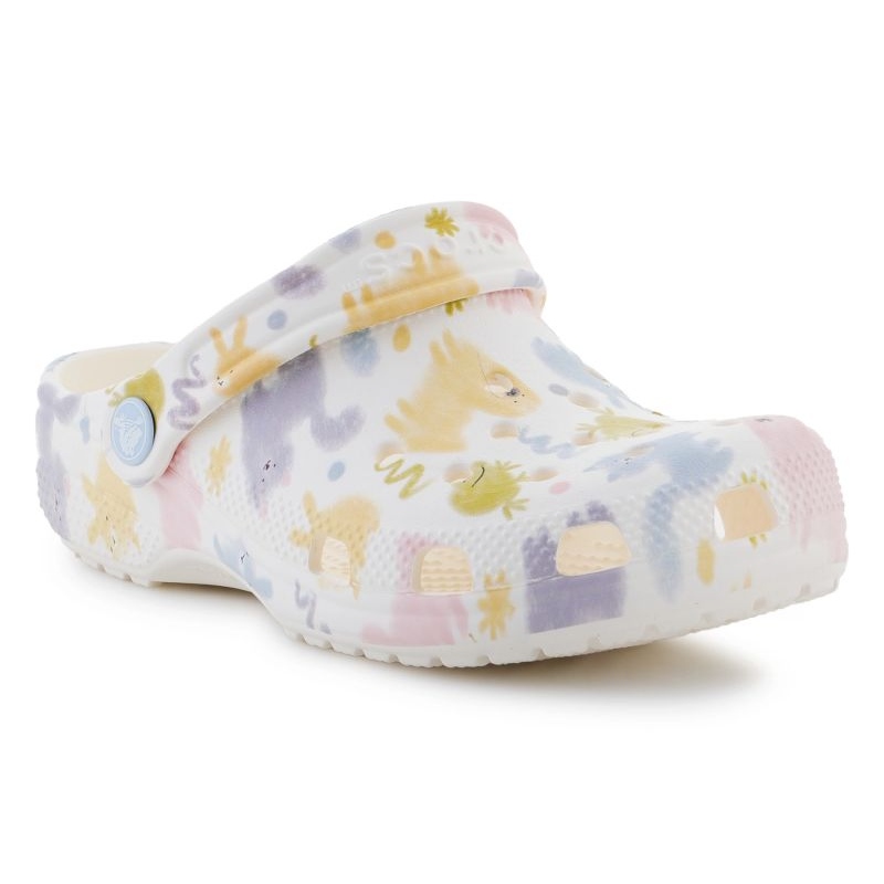 Klapki Crocs Classic Pastel Pets Clog K 210995-0WV wielokolorowe