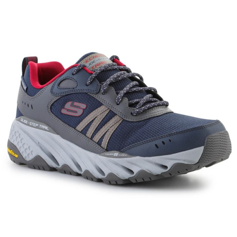 Buty Skechers Glide Step Trail Oxen M 237256-NVMT niebieskie