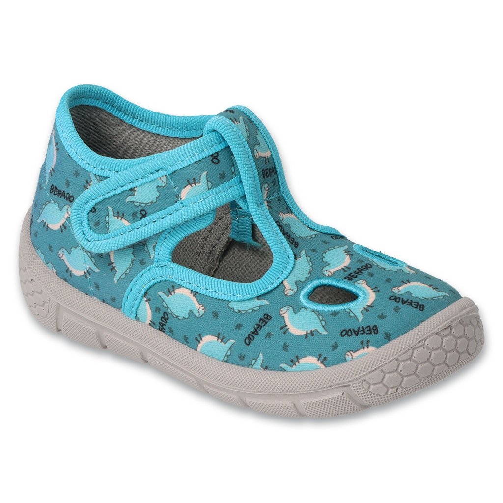 Befado obuwie dziecięce 630P010 niebieskie