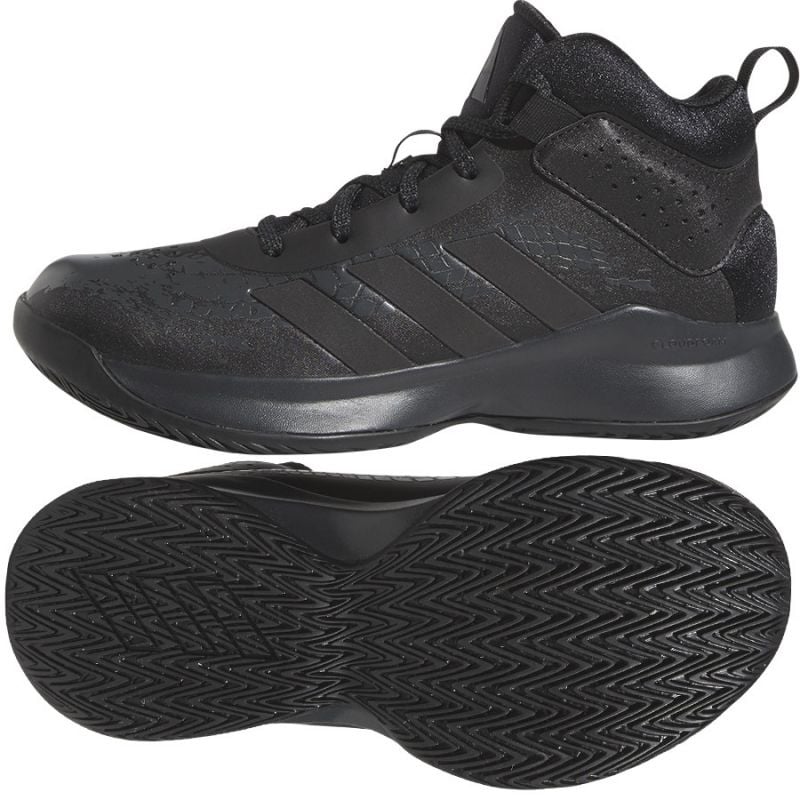Buty do koszykówki adidas Cross Em Up 5 K Wide Jr GX4694 czarne czarne