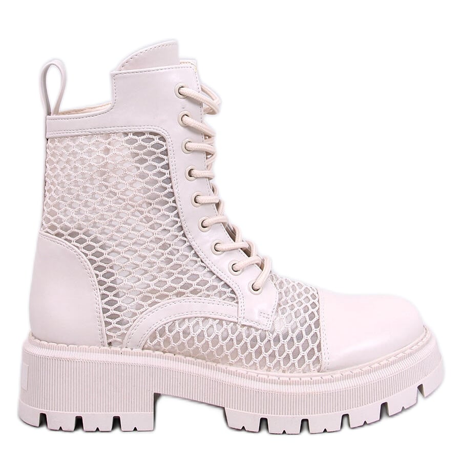 Botki ażurowe Ralston Panna beżowy