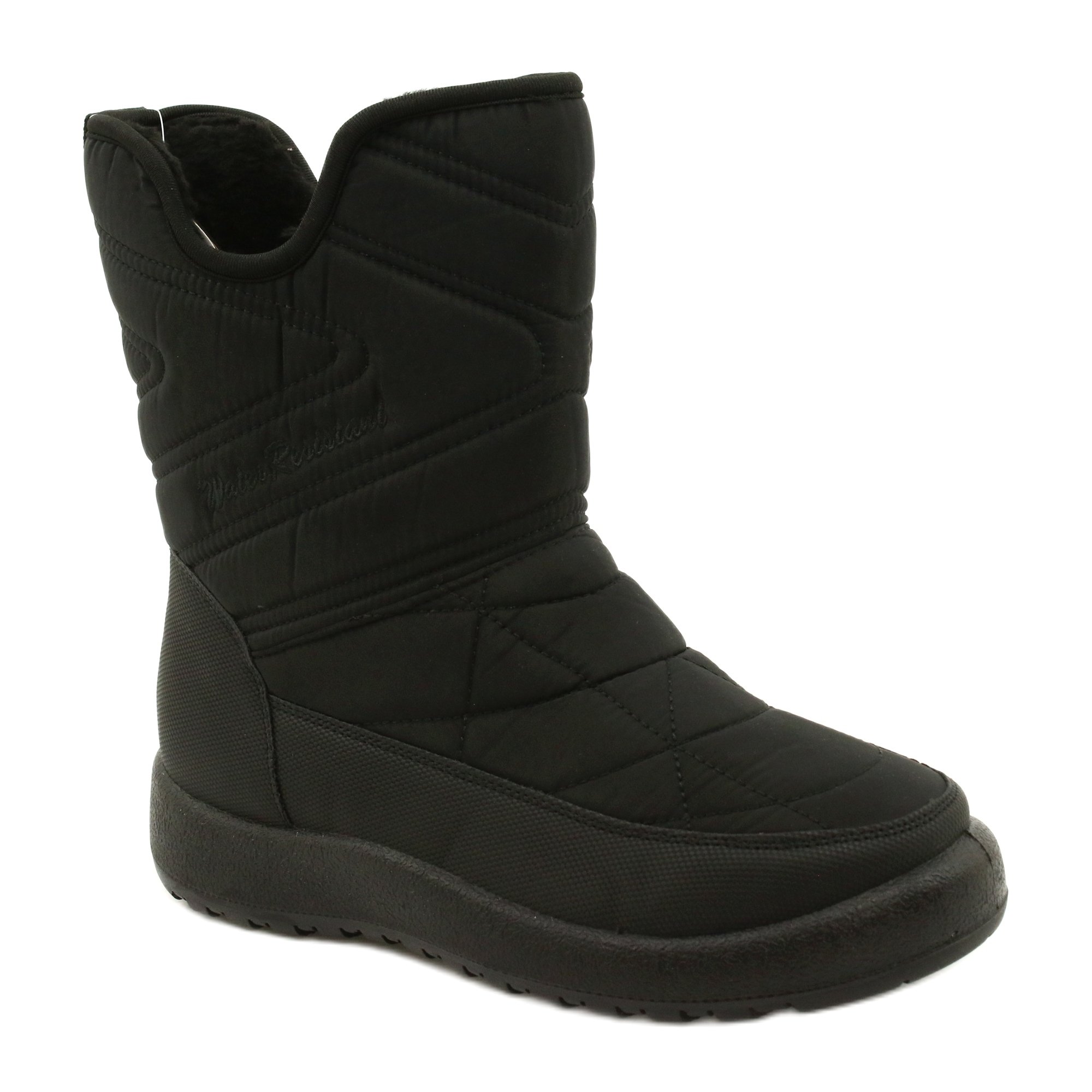 Evento Śniegowce damskie Water Resistant News 21SN26-4276 czarne