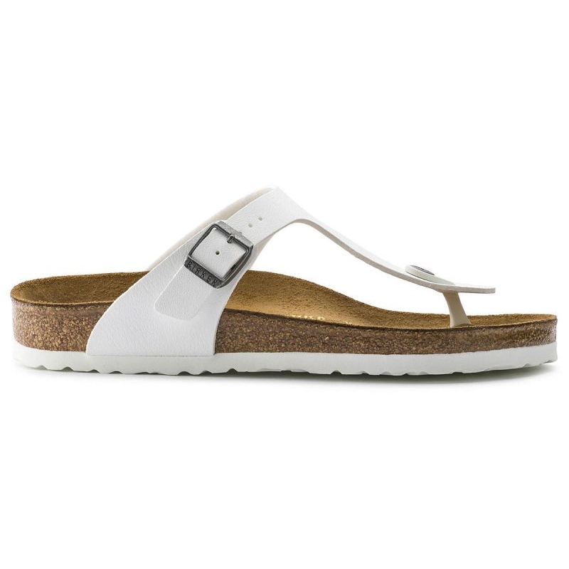 Japonki Birkenstock Gizeh Bs 0745531 białe