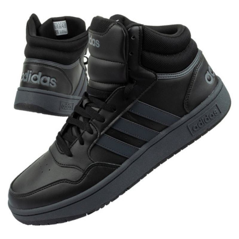 Buty sportowe adidas Hoops 3.0 Mid M GW3022 czarne