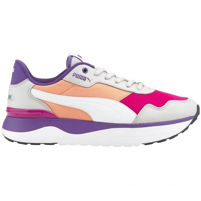 Buty Puma R78 Voyage W 380729 08 białe fioletowe różowe szare wielokolorowe