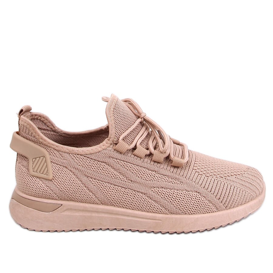 Buty sportowe skarpetkowe Guelfi Khaki beżowy