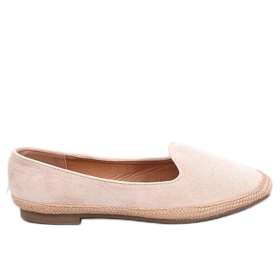 Baleriny espadryle damskie Ballot Beige beżowy