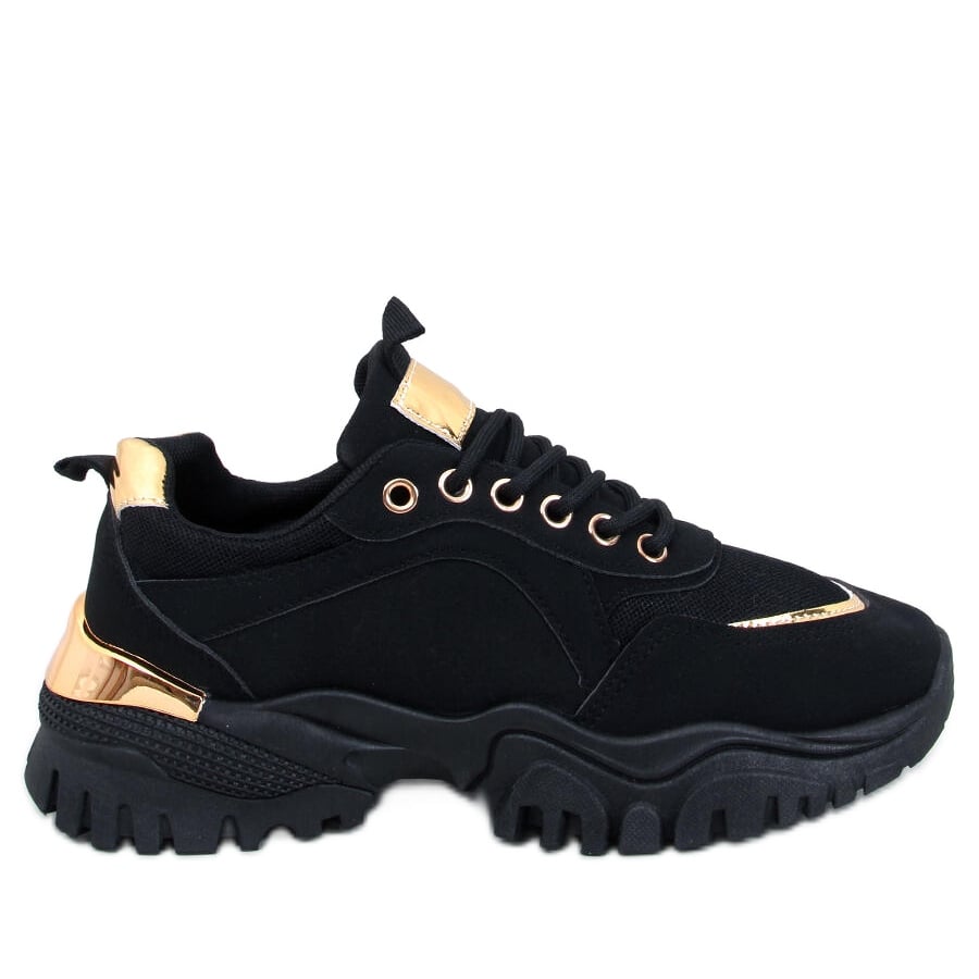 Buty sportowe damskie Fleis Black czarne