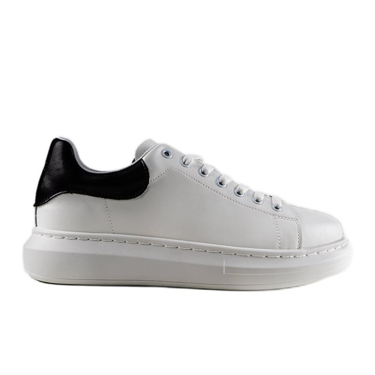 Białe męskie sneakersy GOE KK1N4005
