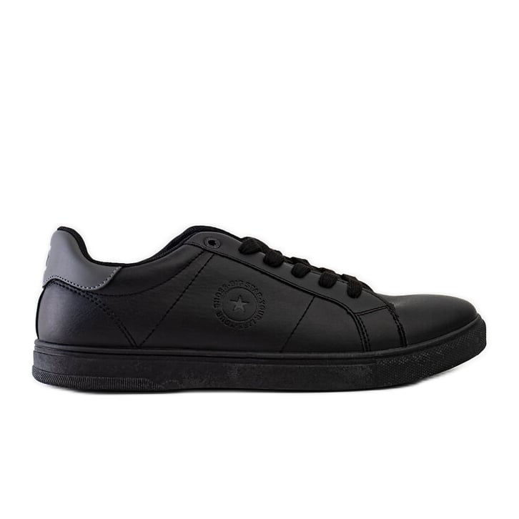 Czarne sneakersy Big Star NN174284