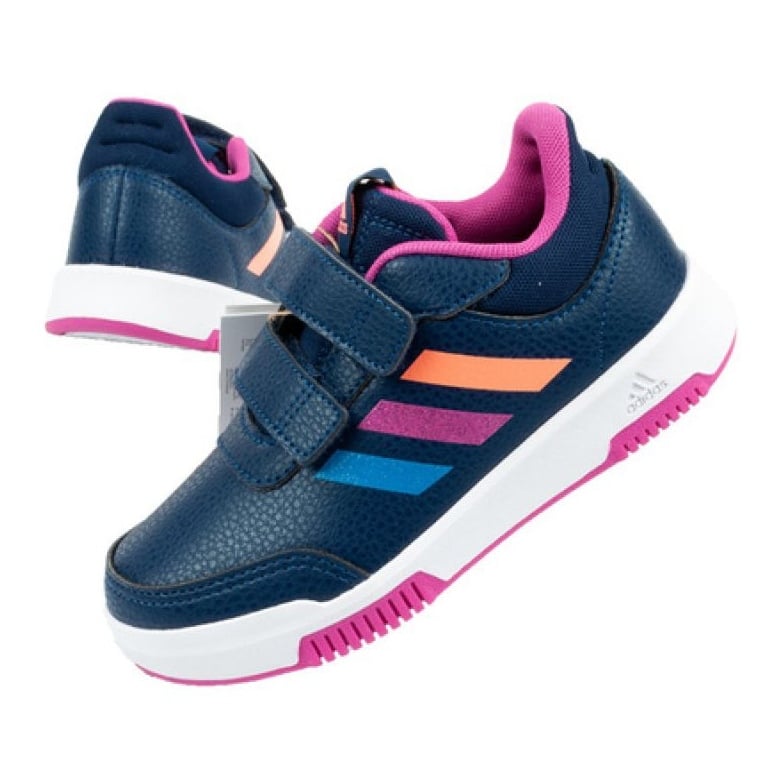 Buty sportowe adidas Tensaur Jr H06367 granatowe wielokolorowe