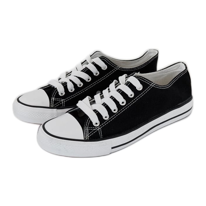 Czarne męskie trampki Roope