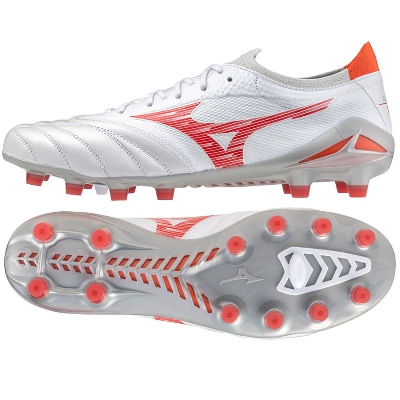 Buty piłkarskie Mizuno Morelia Neo Iv Beta Elite Md M P1GA244260 białe