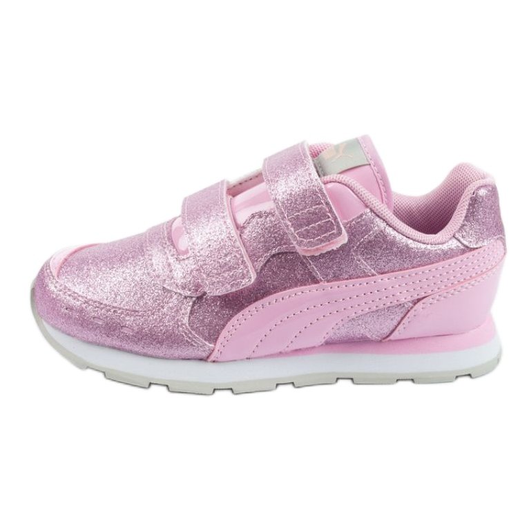 Buty Puma Vista Glitz Jr 369720 11 różowe