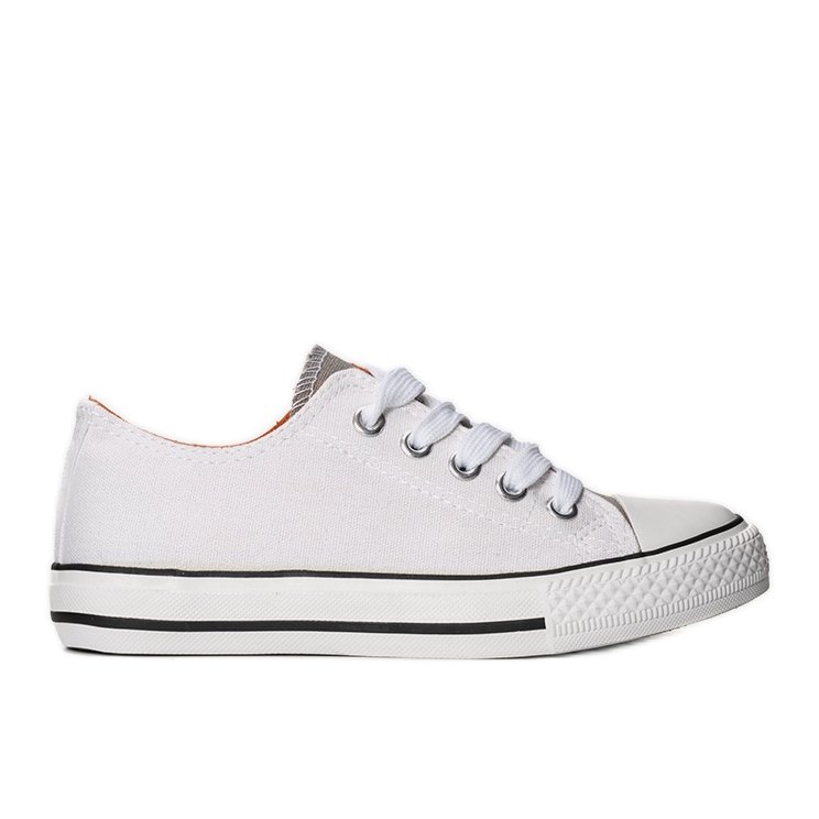 Białe trampki dziecięce Senco