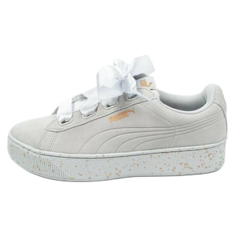 Buty Puma Vikky Platform Ribbon W 366815 02 szare