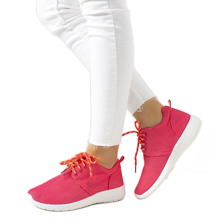 Różowe obuwie sportowe Targot