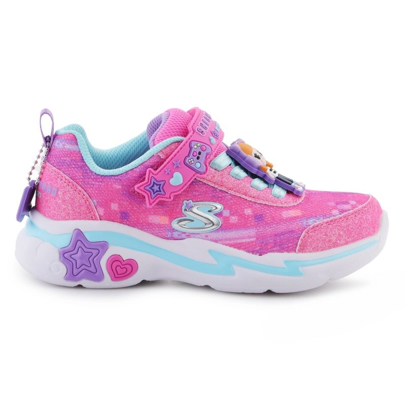 Buty Skechers Snuggle Sneaks Skech Squad 302214L-PKMT różowe