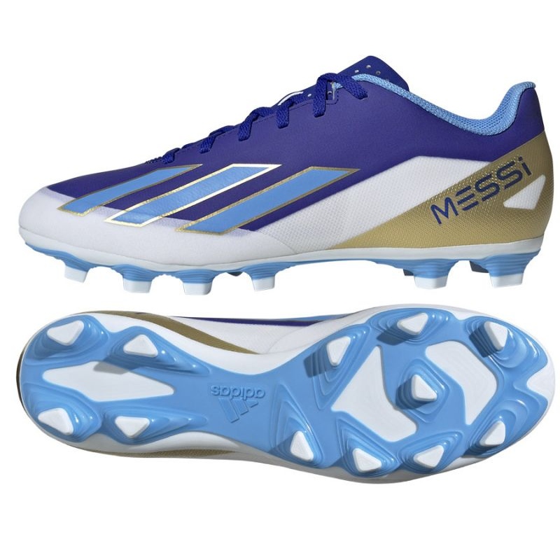 Buty adidas X Crazyfast Club Messi FxG ID0724 niebieskie