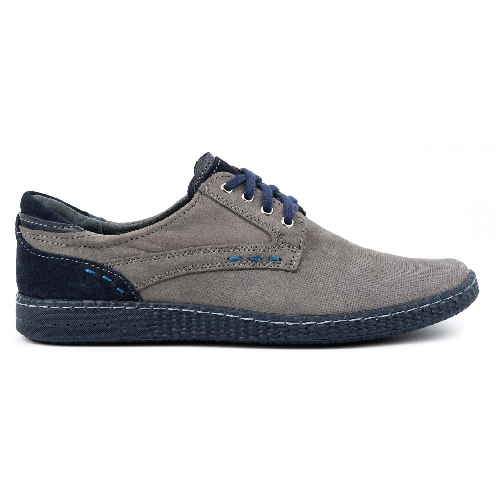 KOMODO Buty męskie Casual 848 szare