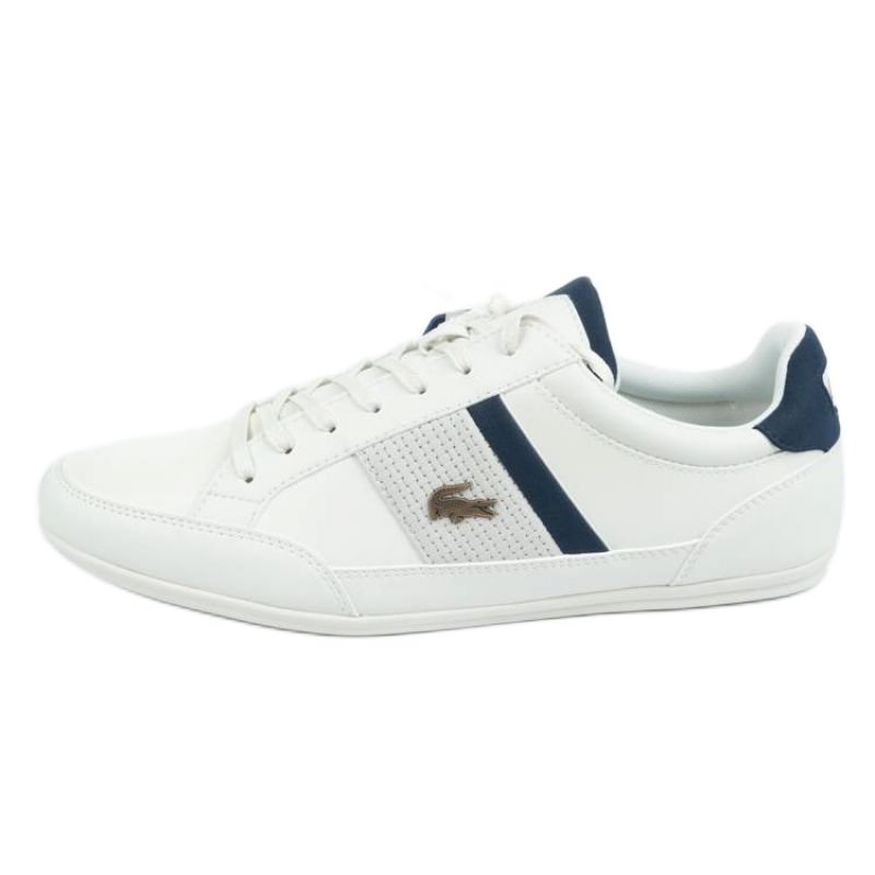 Buty Lacoste Chaymon 120 M 12WN1 białe granatowe