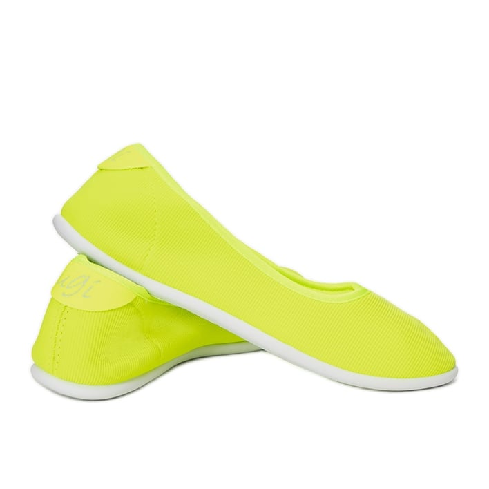 Zielone balerinki dziecięce Geneseo