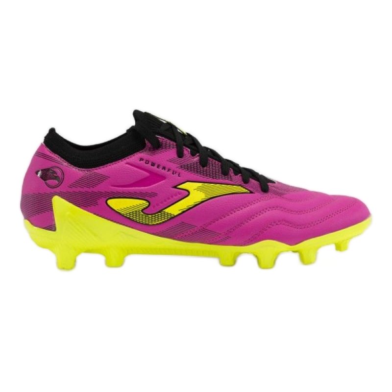 Joma Powerful Cup 2410 Pink Lemon Fluor Firm Ground różowe