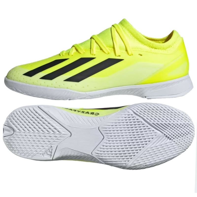 Buty piłkarskie adidas X Crazyfast League In Jr IF0685 żółte