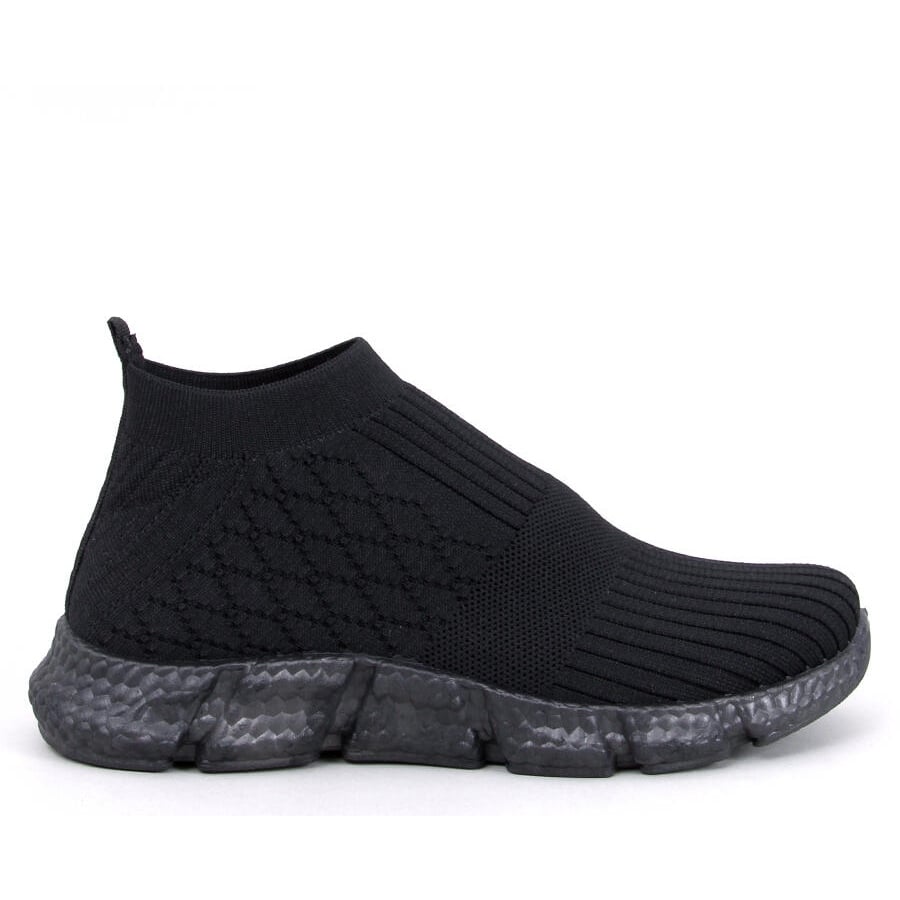 Buty sportowe skarpetkowe Darts Black czarne