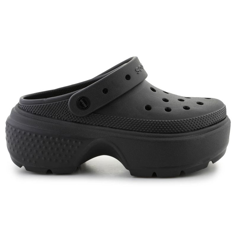 Klapki Crocs Stomp Clog 209347-001 czarne