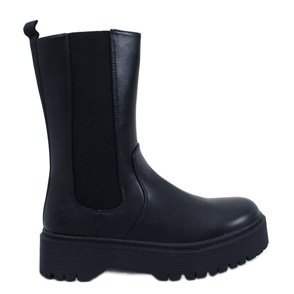 Sztyblety na platformie Stoute Black czarne