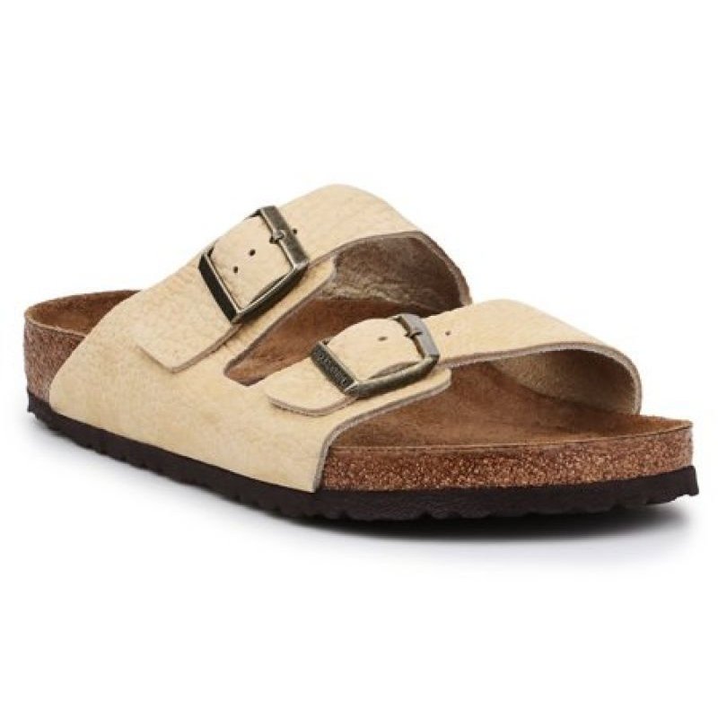 Klapki Birkenstock Arizona Bs M 1018938 beżowy