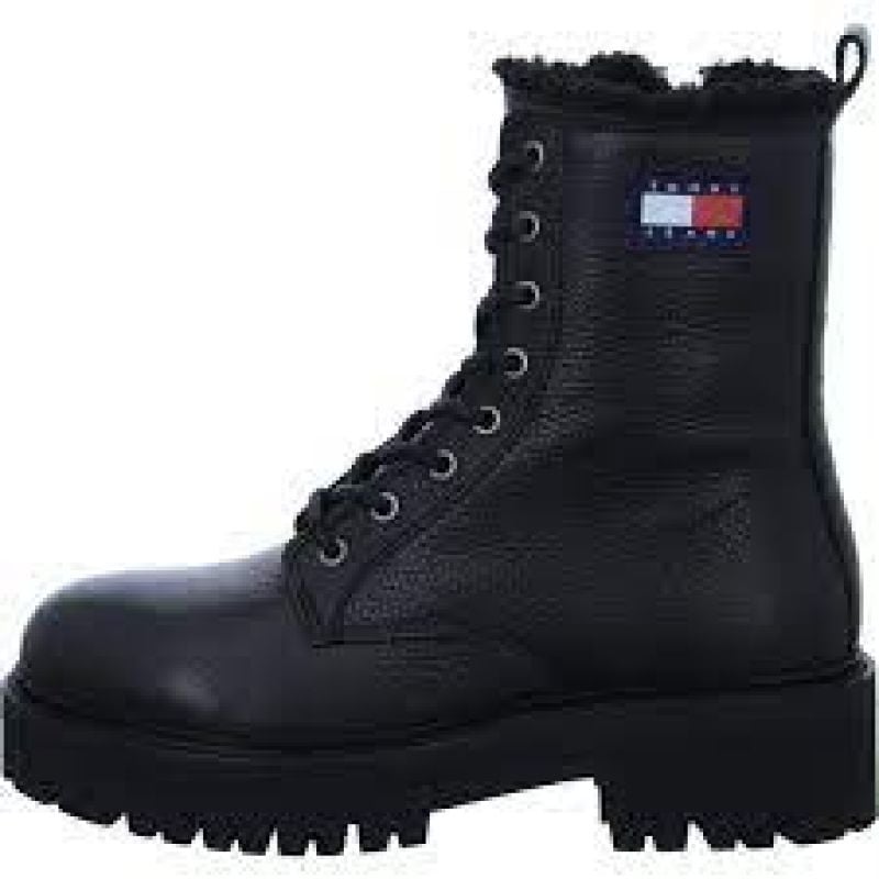 Buty Tommy Hilfiger Urban Boot Tumbled Ltr Wl W EN0EN02317BDS czarne