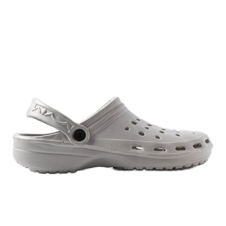 Inna Szare piankowe sandały-klapki Hayes