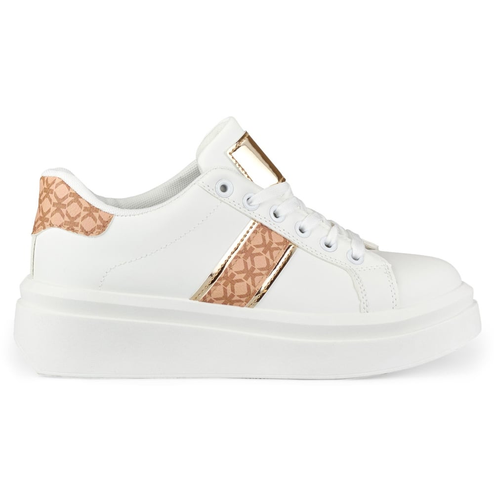 Stylowe białe buty sportowe damskie