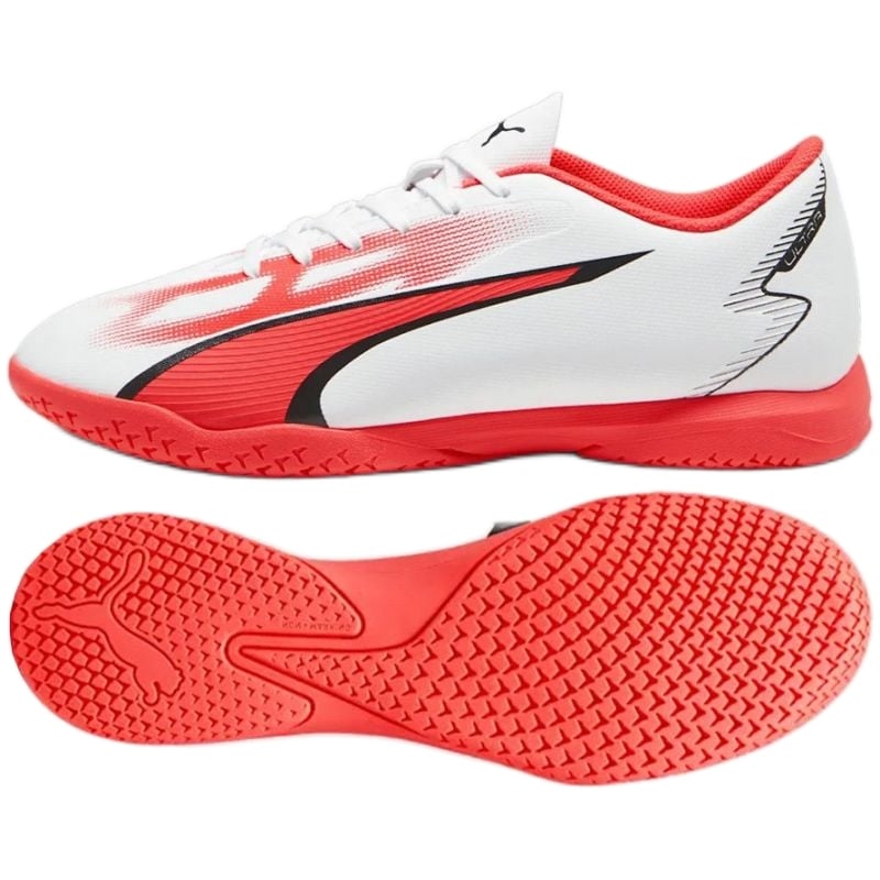 Buty Puma Ultra Play It M 107529-01 białe białe
