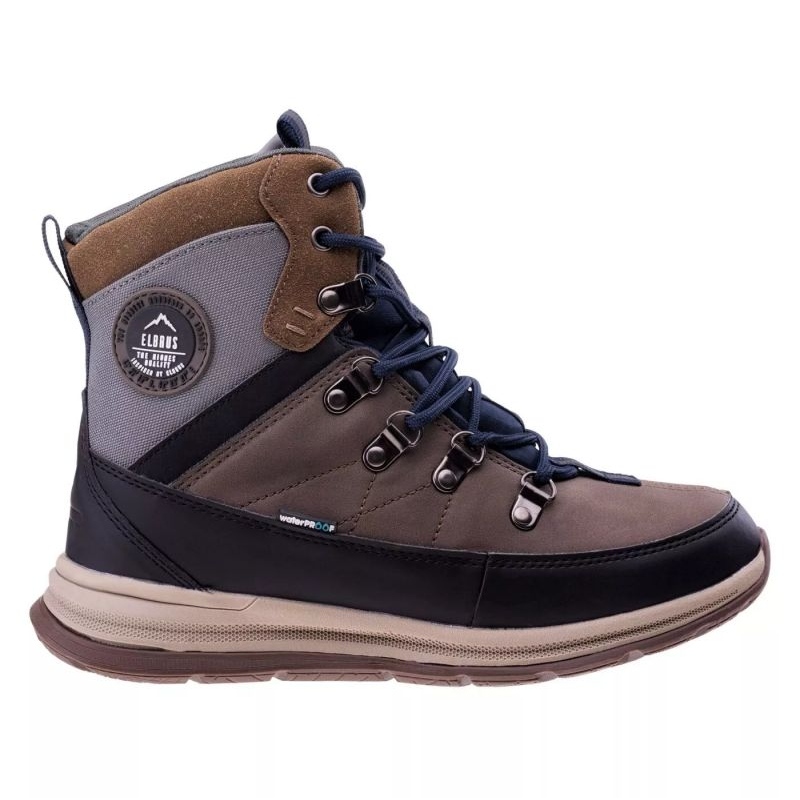 Buty Elbrus Hieroo Mid Wp W 92800330934 brązowe