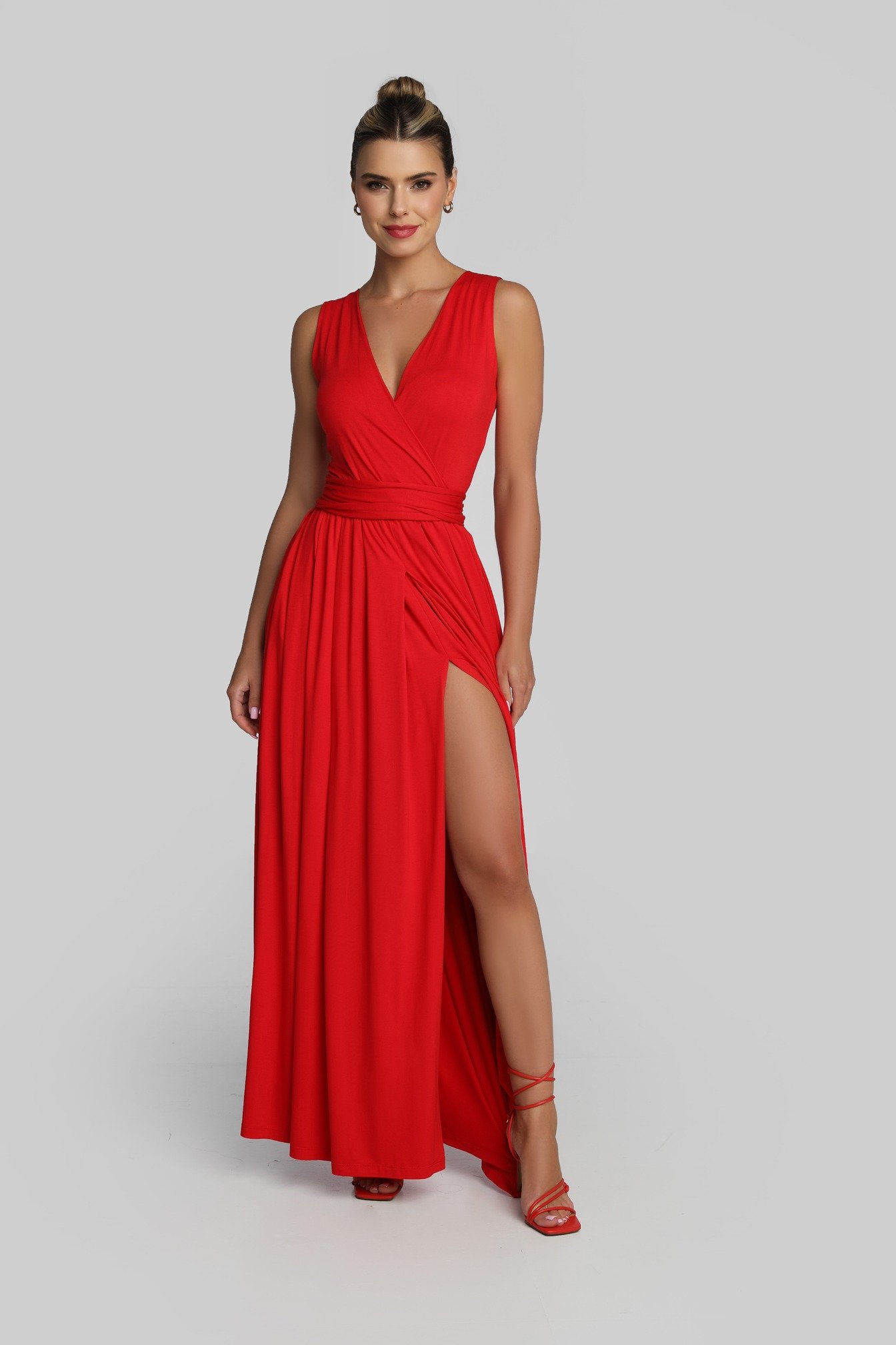 Sukienka Andrea - czerwona