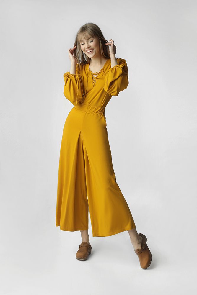 Spodnie Agata - żółte