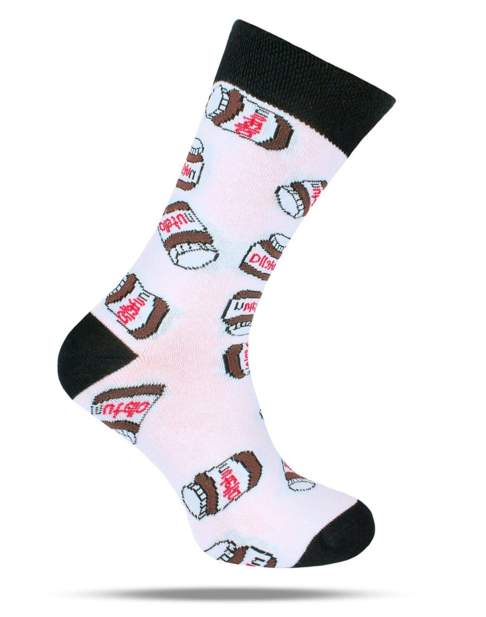 Skarpetki Bawełniane - Tematyczne - Białe, Nutella