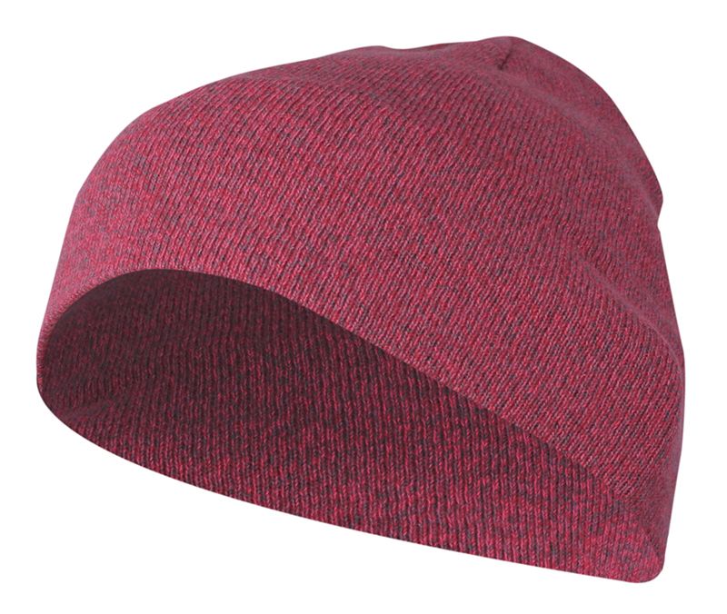 Czapka, Malinowa, Różowa, Melanż, Jesienno-Zimowa, Ciepła, Rozmiar Uniwersalny -JUST YUPPI