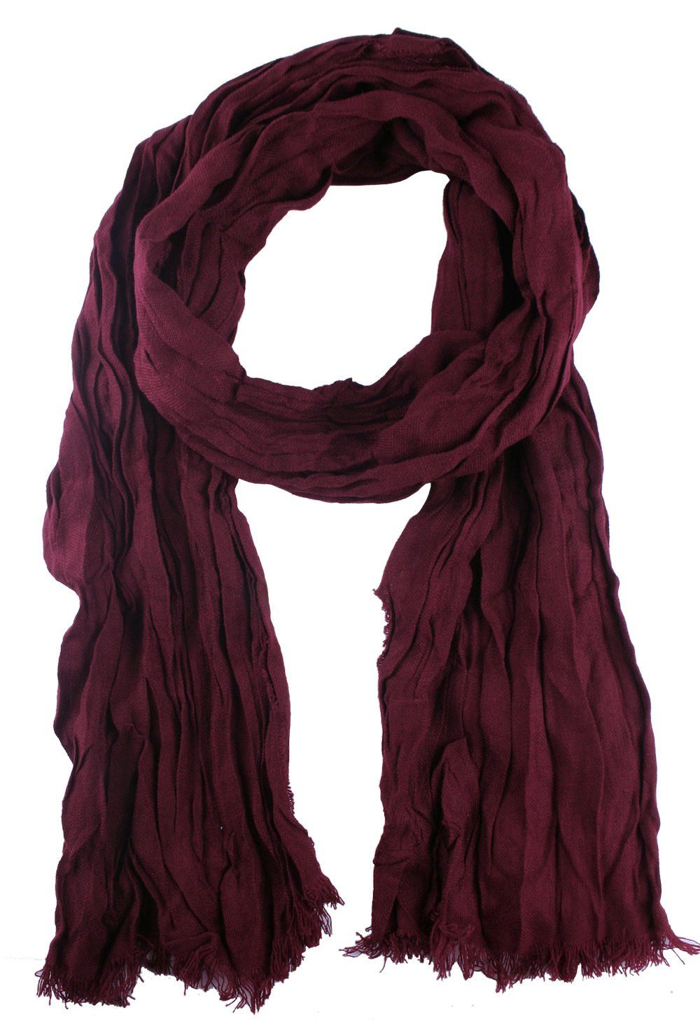 Przejściowy Szalik (Wiosenno-Jesienny) - V. Fraas - Bordowy