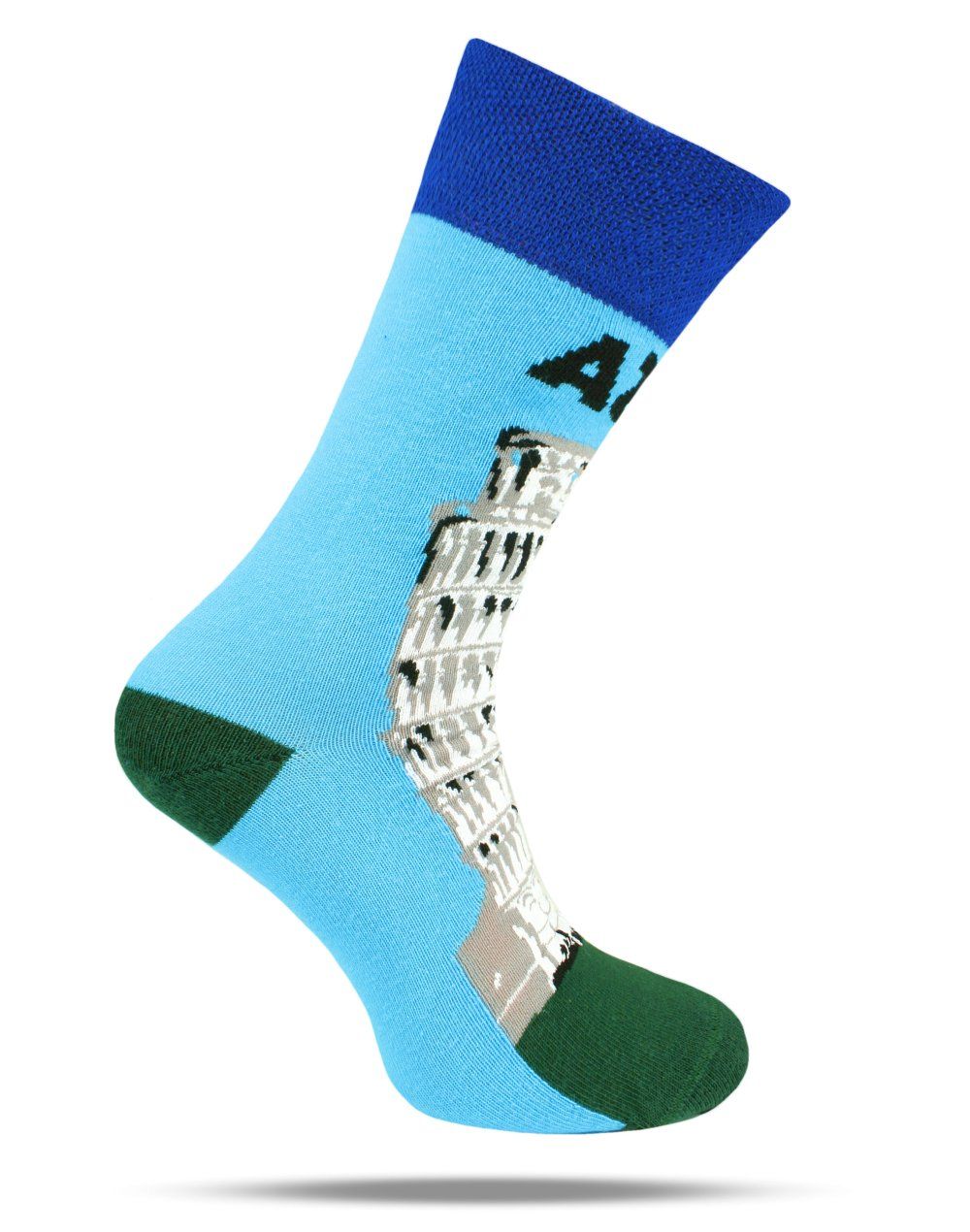 Skarpetki Bawełniane - Tematyczne - Krzywa Wieża w Pizie