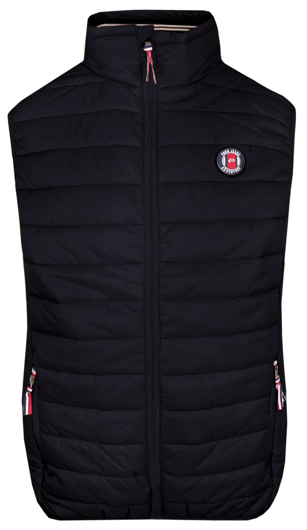 Praktyczny, Ocieplany Bezrękawnik (Kamizelka) – Pako Jeans - Granatowy