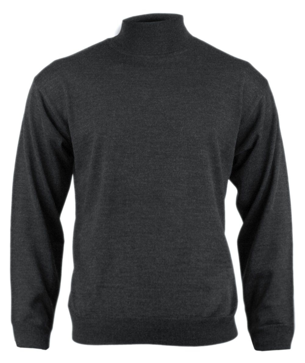 Elegancki Golf Męski - Brave Soul - Grafitowy