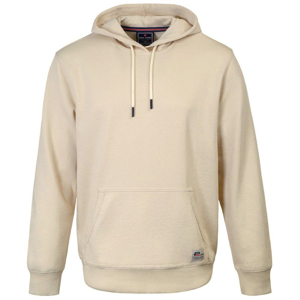 Wygodna Bluza z Kapturem (Kangurka) - Pako Jeans - Jasny Beż