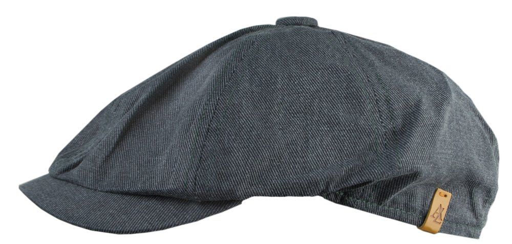 Wiosenno-Letni, Lekki Kaszkiet Męski - Alties - Granatowy