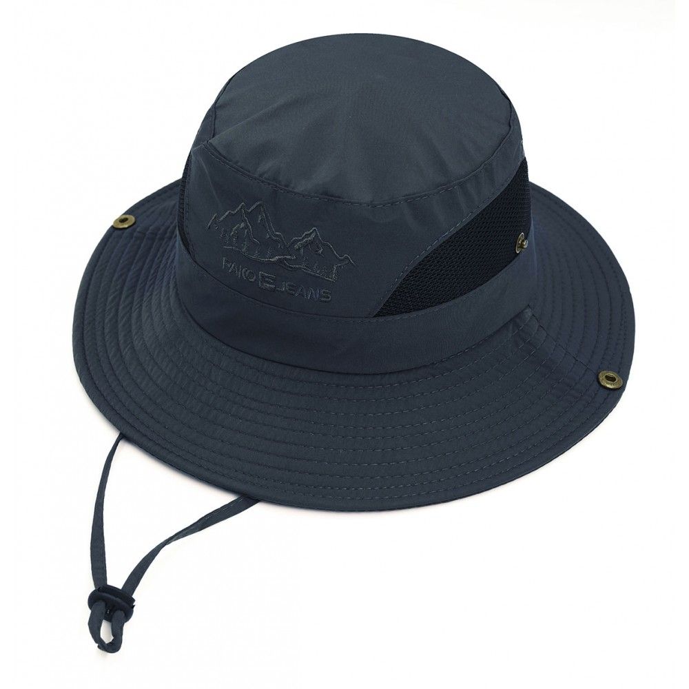 Lekki Kapelusz Biwakowy i Wędkarski - Pako Jeans - Granatowy